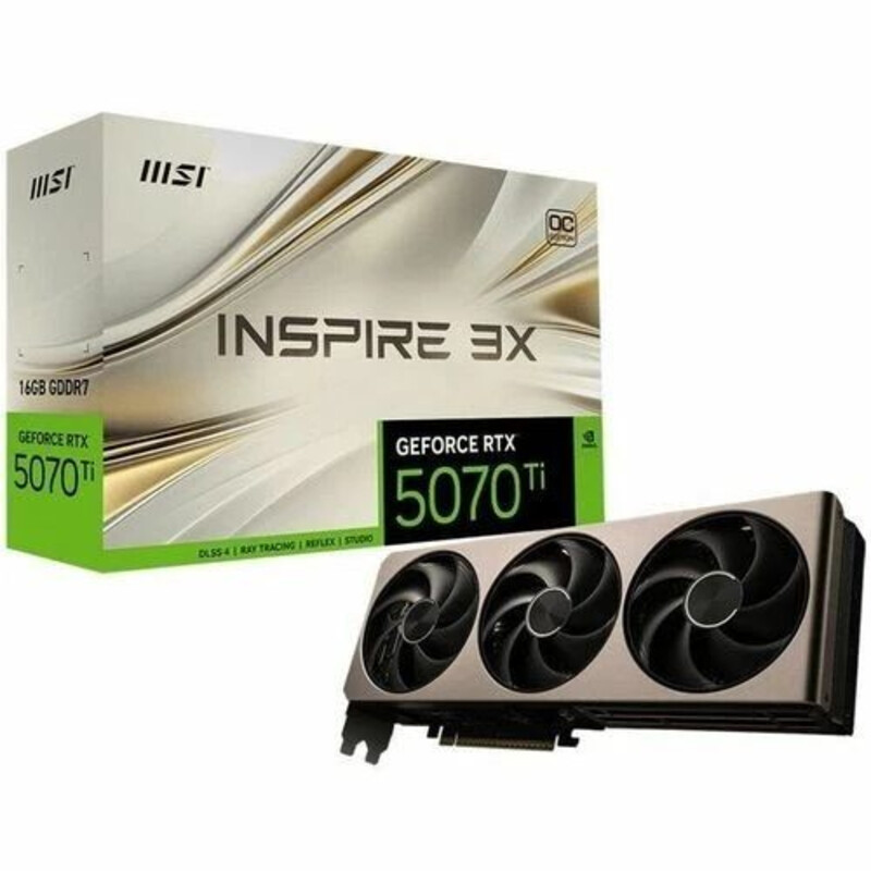 Видеокарты RTX 5070 TI 16G INSPIRE 3X OC