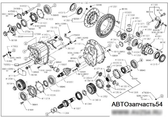 ������ ������������� HINO 41311-1510